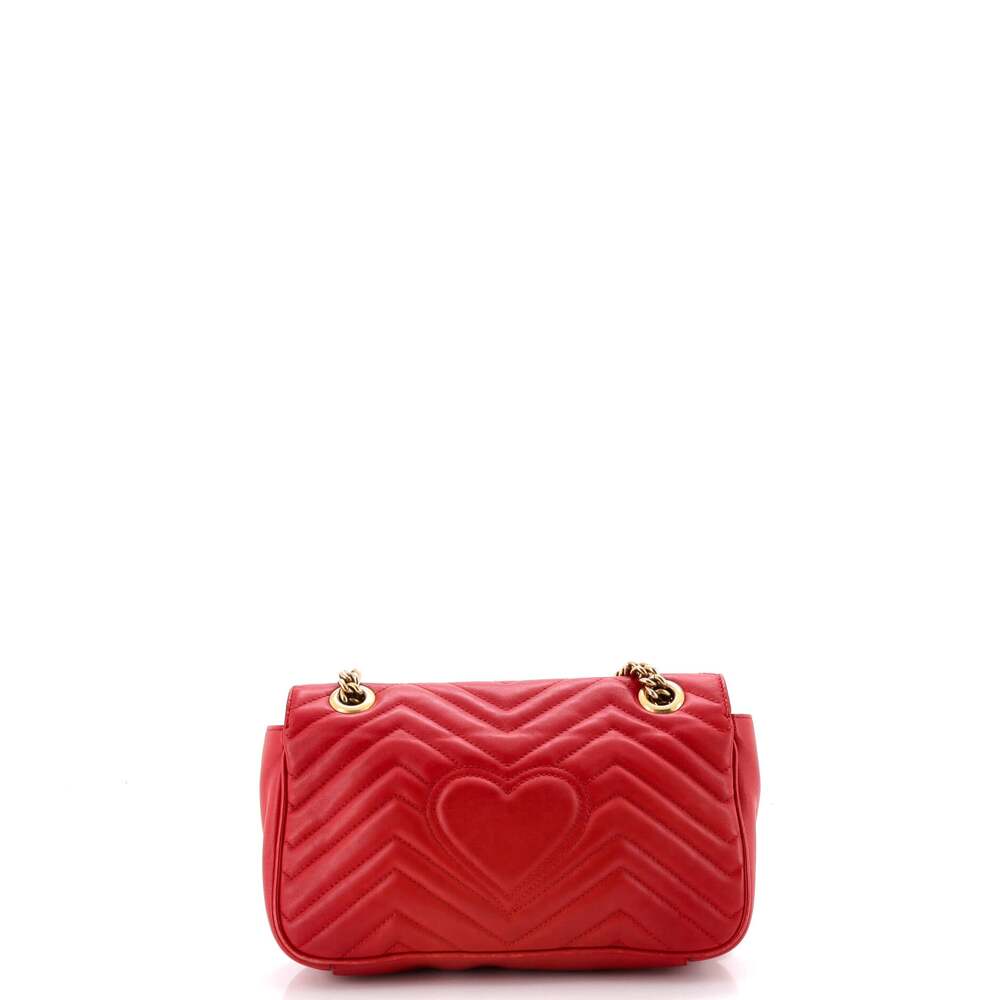 Gucci Gg Marmont Flap Bag Matelasse #261170G18B - Picture 3 of 7